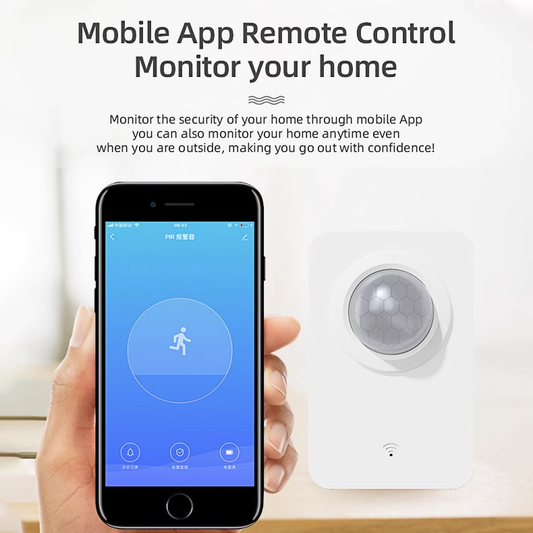 Motion Detector, Infrared Sensor Surveillance Wi-Fi Tuya APP Control Smart Monitoring