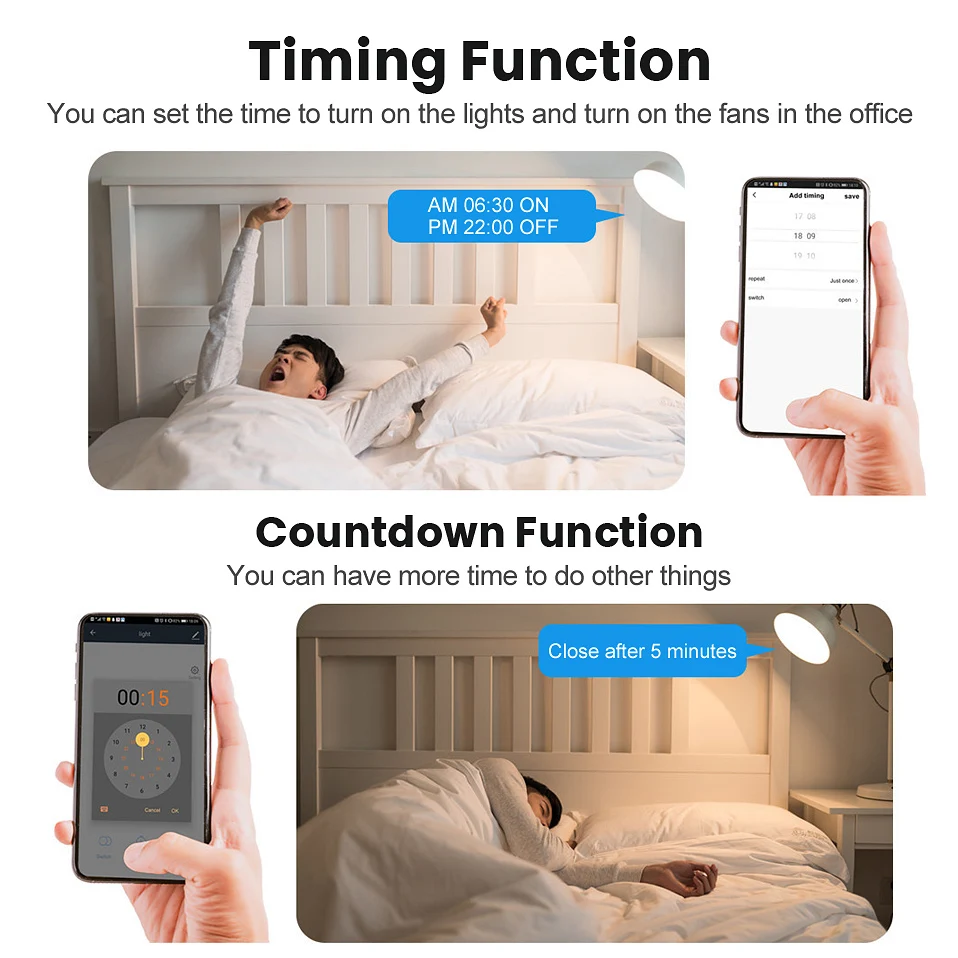 Mini Smart Wi-Fi Switch Wireless Remote Control Timer Switch Relay Module, One On Single Control, for Controlling Household Appliances
