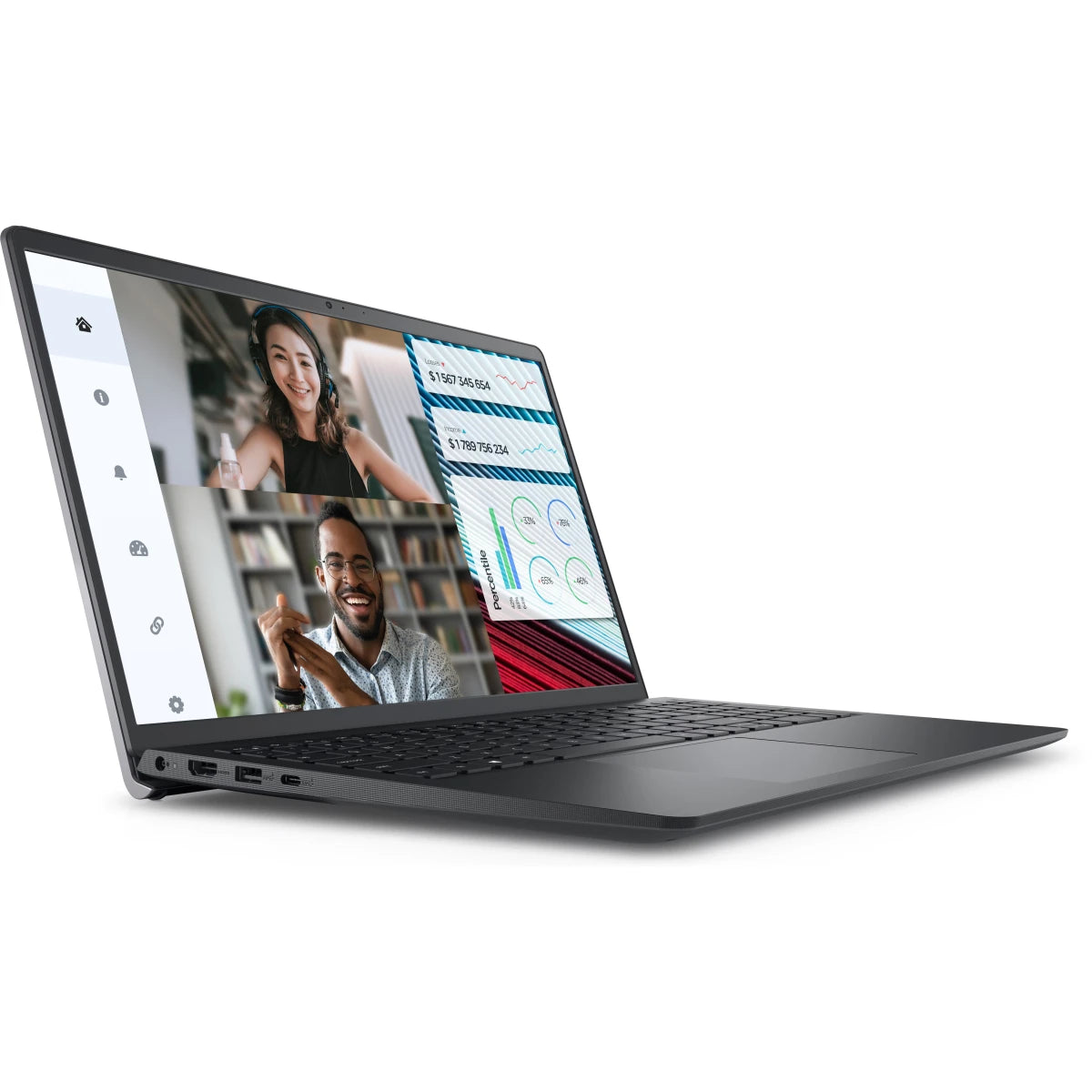Vostro 3520 (2022) NEW 11Gen Intel Core i5 4-Core Business Class (Customized) - Black