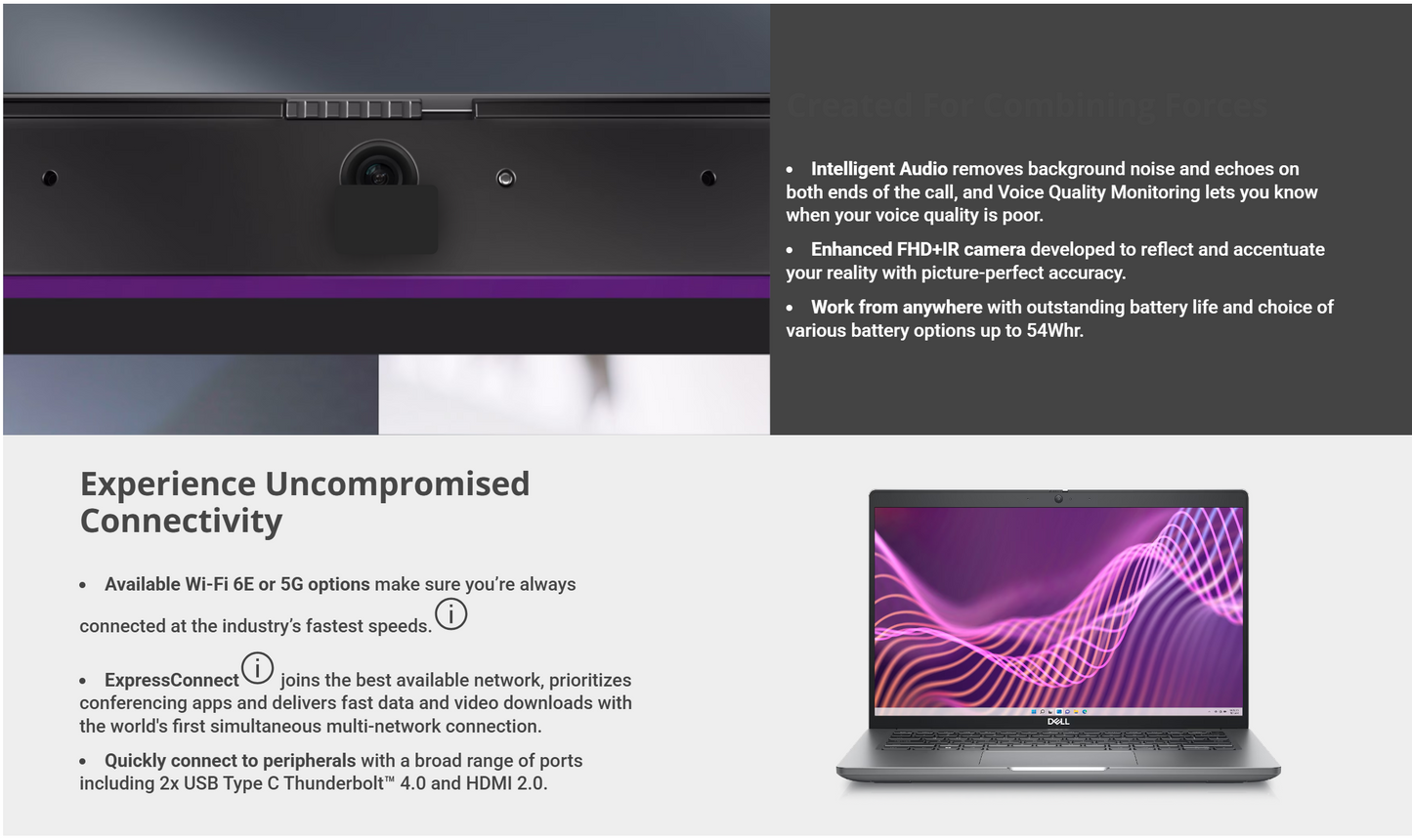 Dell Latitude NEW 5440 14 (2023) Intel Core i5 13Gen 10-Core Business Cass w/ Enhanced Security & Cooling - 3 Years Warranty