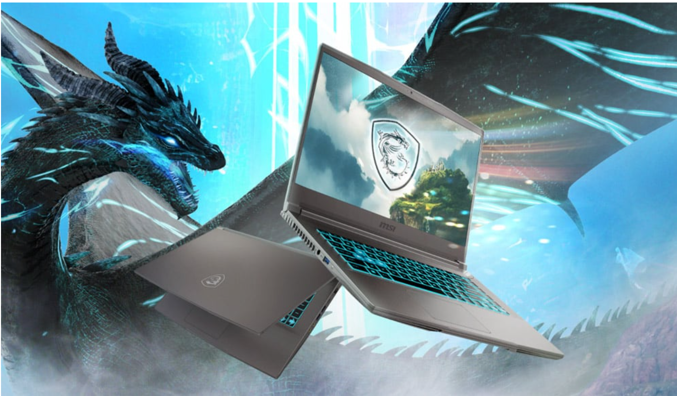 MSI Thin 15 B13VE Gaming (2023) 13Gen Intel Core i7 10-Cores w/ Nvidia RTX 4050 6GB & 144Hz Display - Grey
