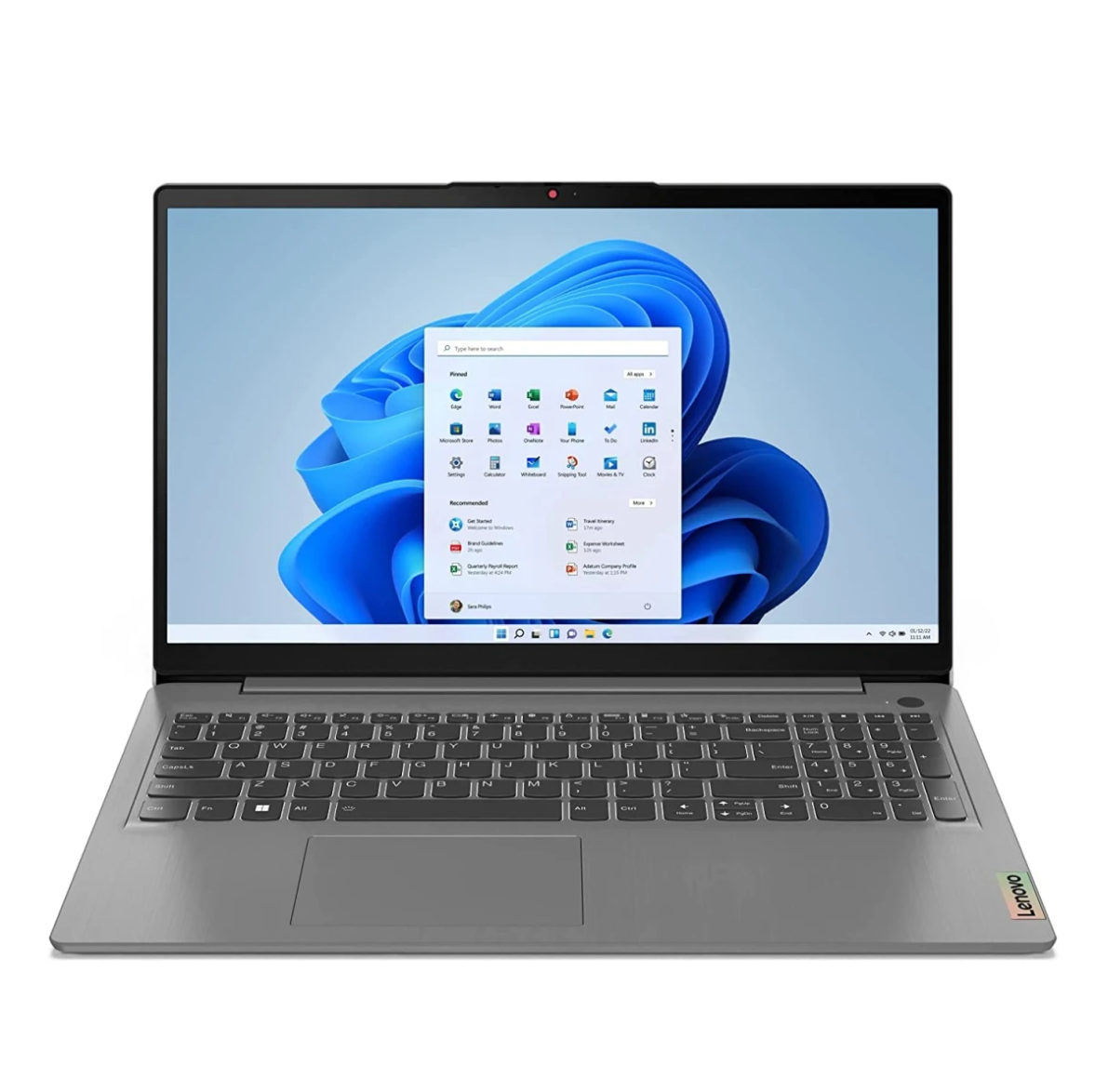 lenovo IdeaPad 3 NEW 12th Gen Intel Core i5 10-Cores w/ IPS Full HD Display & NVMe 4.0 SSD - Arctic Grey