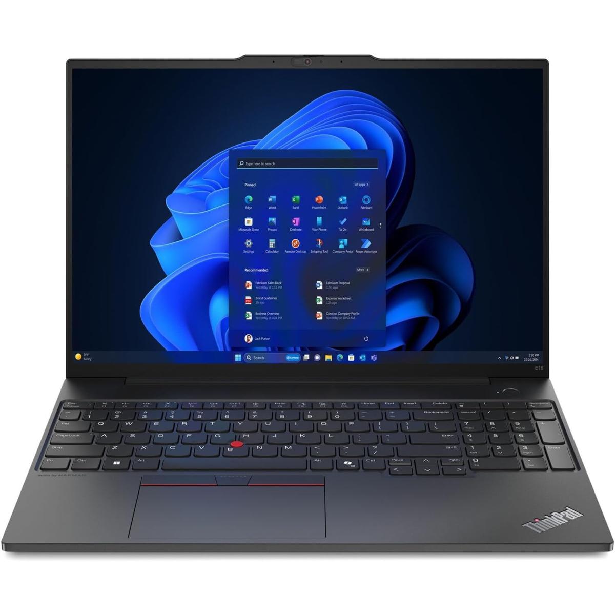 Lenovo NEW ThinkPad Edge E16 Gen 3 (2025) Intel® Ultra 5 Gen II 225U 12-Core Intel® AI Boost w/ DDR5 Memory & Backlit keyboard