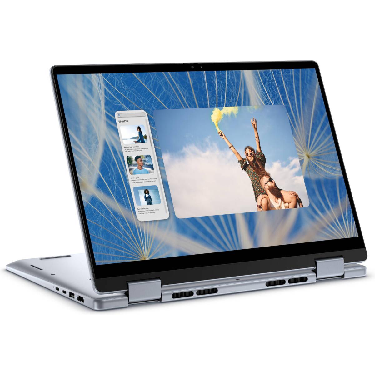 DELL Inspiron 14 7440 (2024) NEW Intel Core 5 10-Cores 2-in-1 Touch Display w/ 360° Touch Display & Fast Charge - Ice Blue