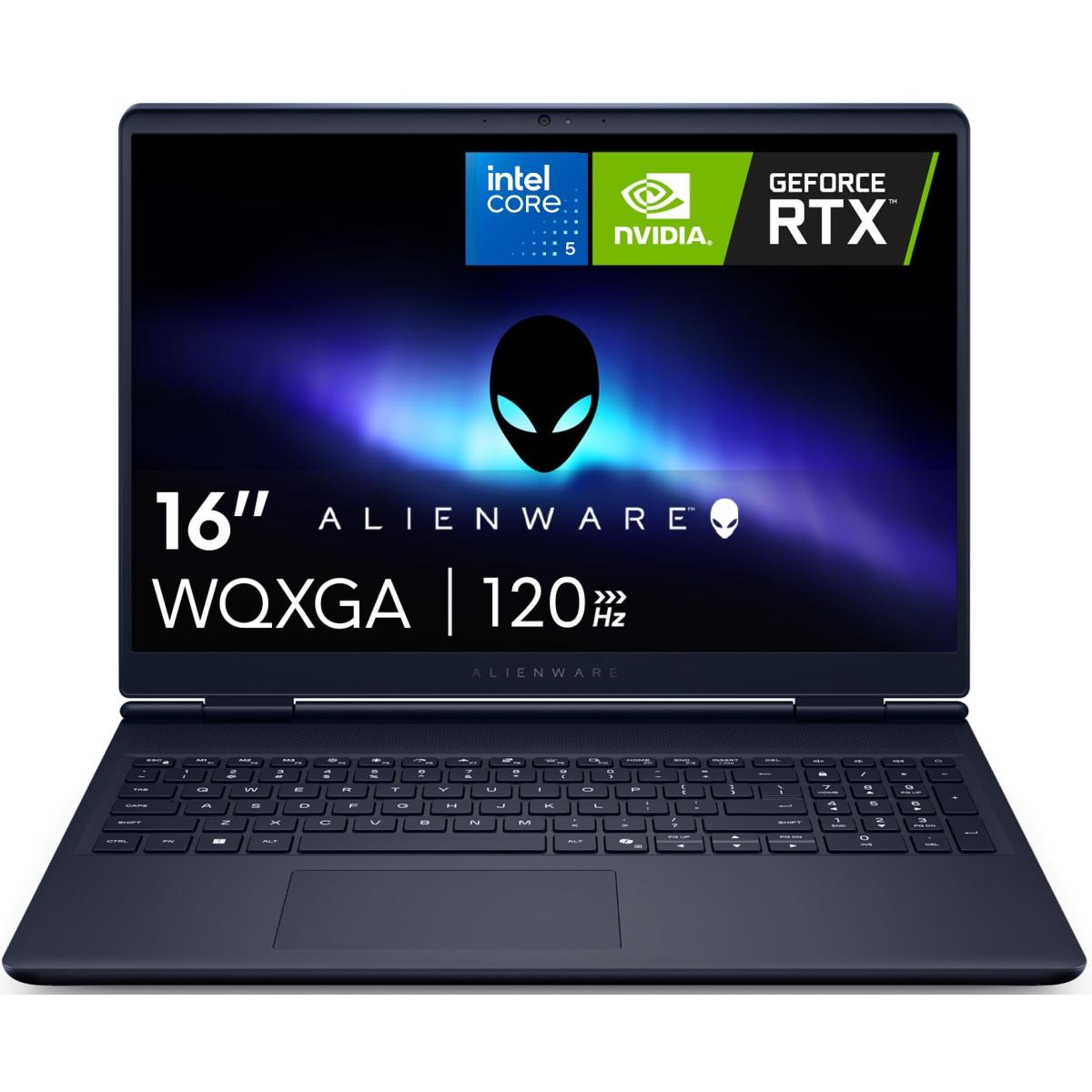 Dell Alienware 16X Aurora (2025) NEW Intel Core Ultra 9 Gen II 275HX 24-Cores w/ NVIDIA RTX™ 5060 8GB DDR7 & 2.5K IPS 240Hz Display , Blue