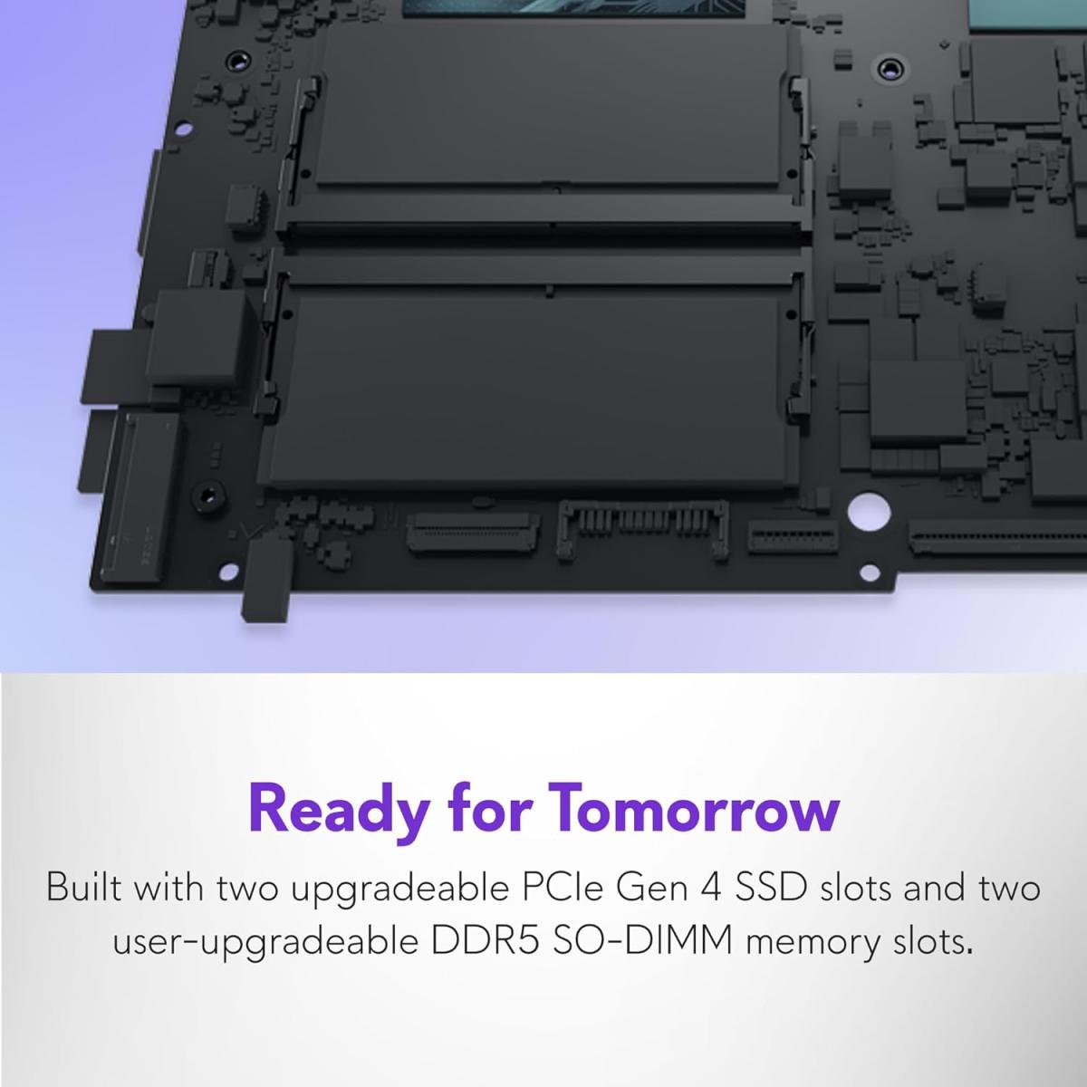 Dell Alienware 16 Aurora (2025) Intel Core 5 210H Series 2 8-Cores w/ Nvidia RTX 4050 6GB DDR6 & 16" 2.5K IPS 120Hz Display , Interstellar Indigo
