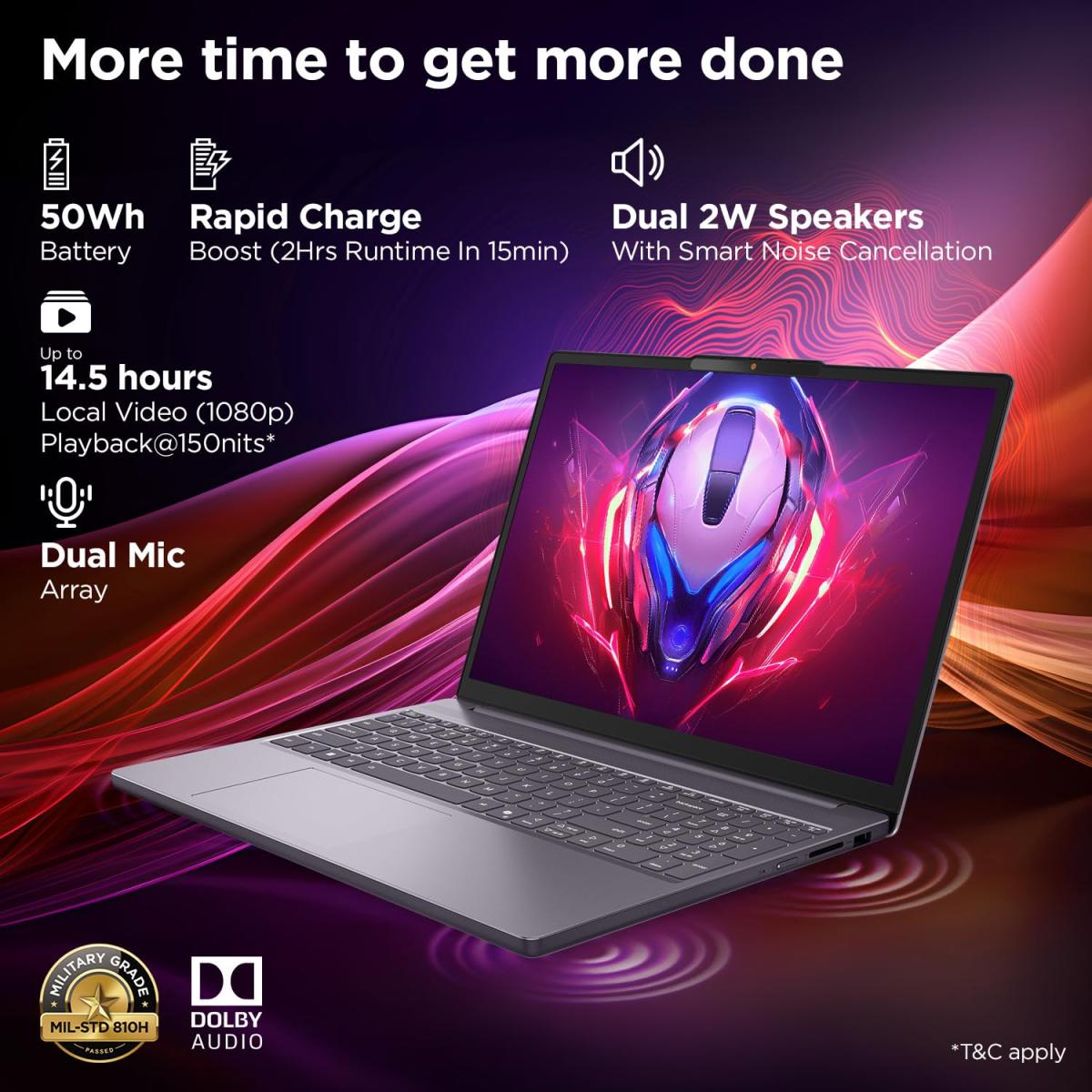 Lenovo NEW IdeaPad Slim 3 (2025) 13th Gen Intel Core i7 13620H 10-Cores HighPerformance Processor w/ DDR5 Memory & IPS Full HD Display - Luna Grey