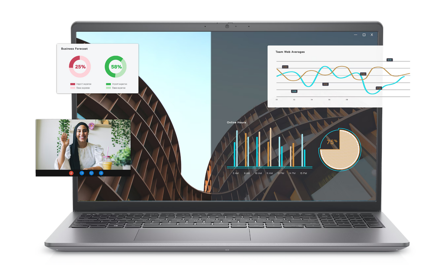 Dell 15 Laptop DC15250 (2025) NEW Intel Core 3 6-Core Higher Speed & More Powerful Integrated Graphics w/120Hz Display - Carbon Black