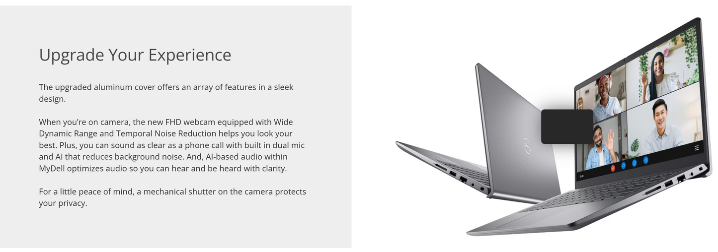 Dell 15 Laptop DC15250 (2025) NEW Intel Core 3 6-Core Higher Speed & More Powerful Integrated Graphics w/120Hz Display - Carbon Black