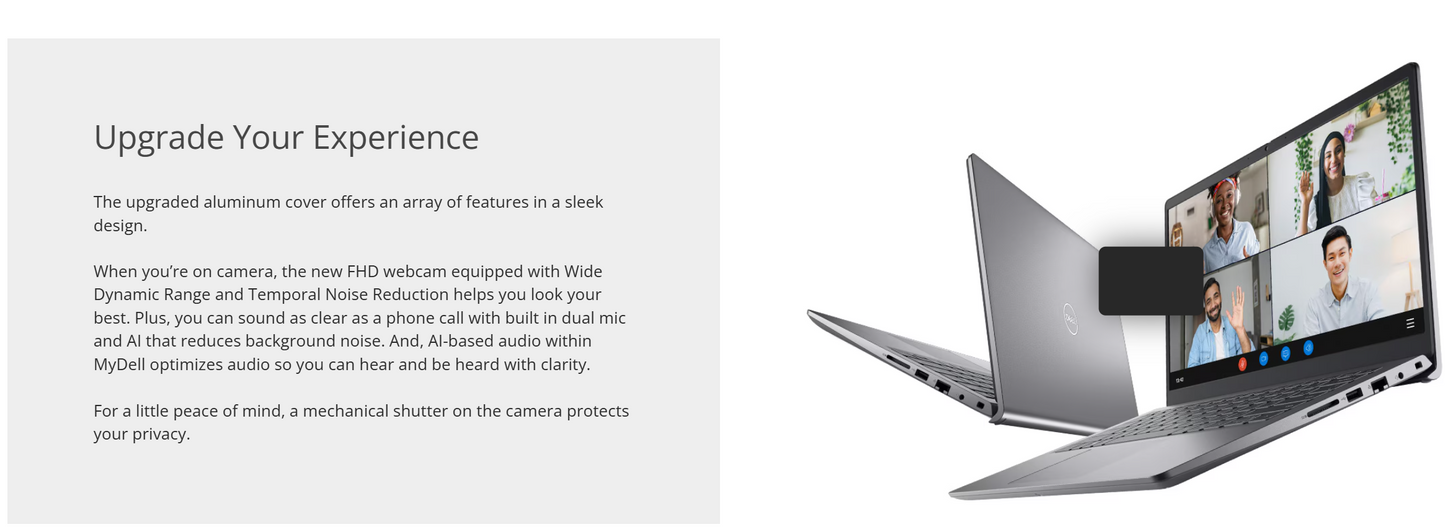 Dell Vostro 3530 (2023) NEW 13Gen Intel Core i7 10-Core BudgetFriendly Business Class w/120Hz Display (Customized) - Carbon Black