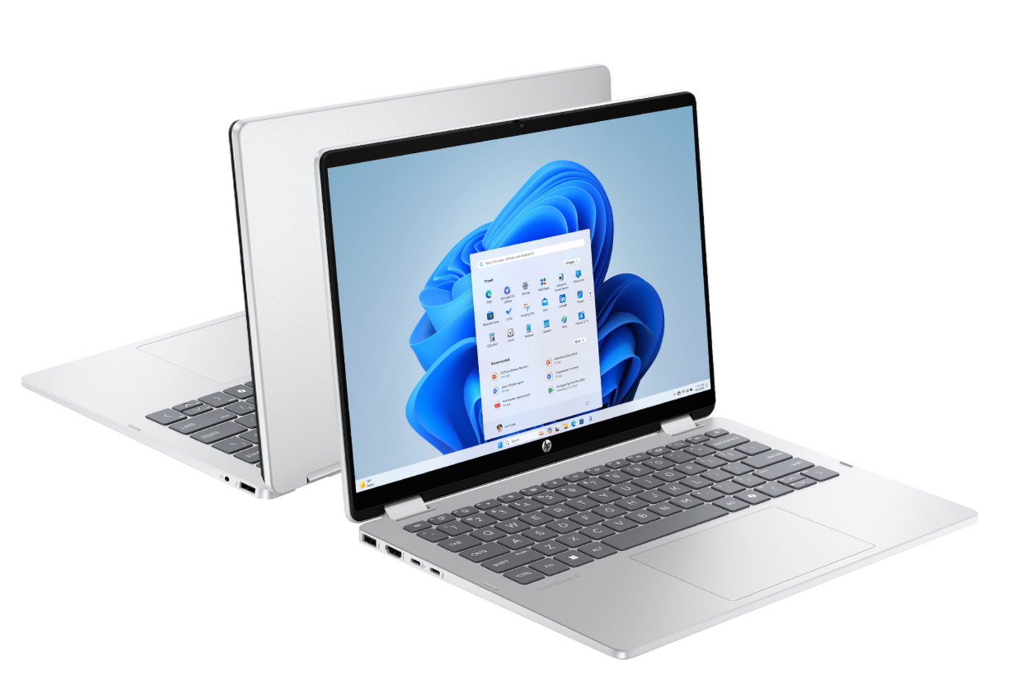 HP OmniBook 5 Flip (2024) 14- fp0013dx NEW Intel Core 5 10-Cores w/ 360° Touch Display & BIG Battery & Fast Charge - Silver