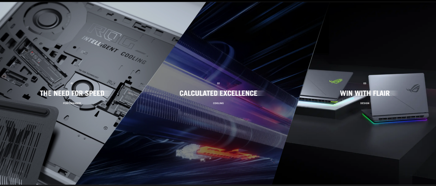 ASUS ROG Strix G16 (2025) G615LP NEW Intel Core Ultra 7 Gen II 255HX 20-Cores w/ NVIDIA RTX™ 5070 8GB DDR7 & 2.5K IPS 240Hz Display , Volt Green