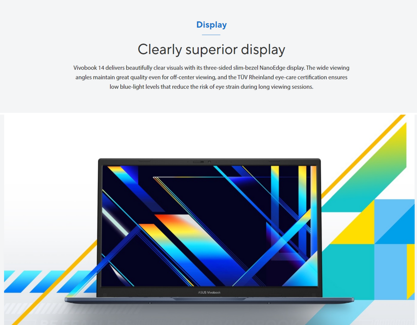 ASUS Vivobook 14 (2024) X1404VA NEW 13th Gen Intel Core i5 10-Cores Thin & Light Military-Grade (Customized) - Cool Silver