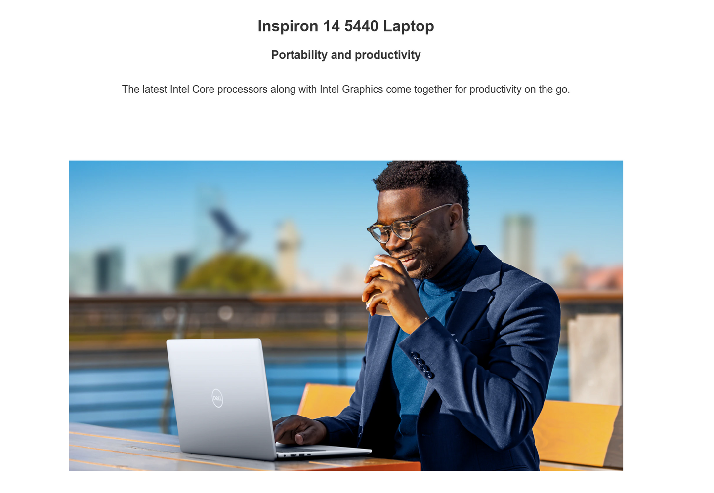 Dell Inspiron 14 5440 (2024) NEW 13Gen Intel Core i5 10-Core Portability & Productivity w/ 14" Display & DDR5 Memory (Customized) - Carbon Black