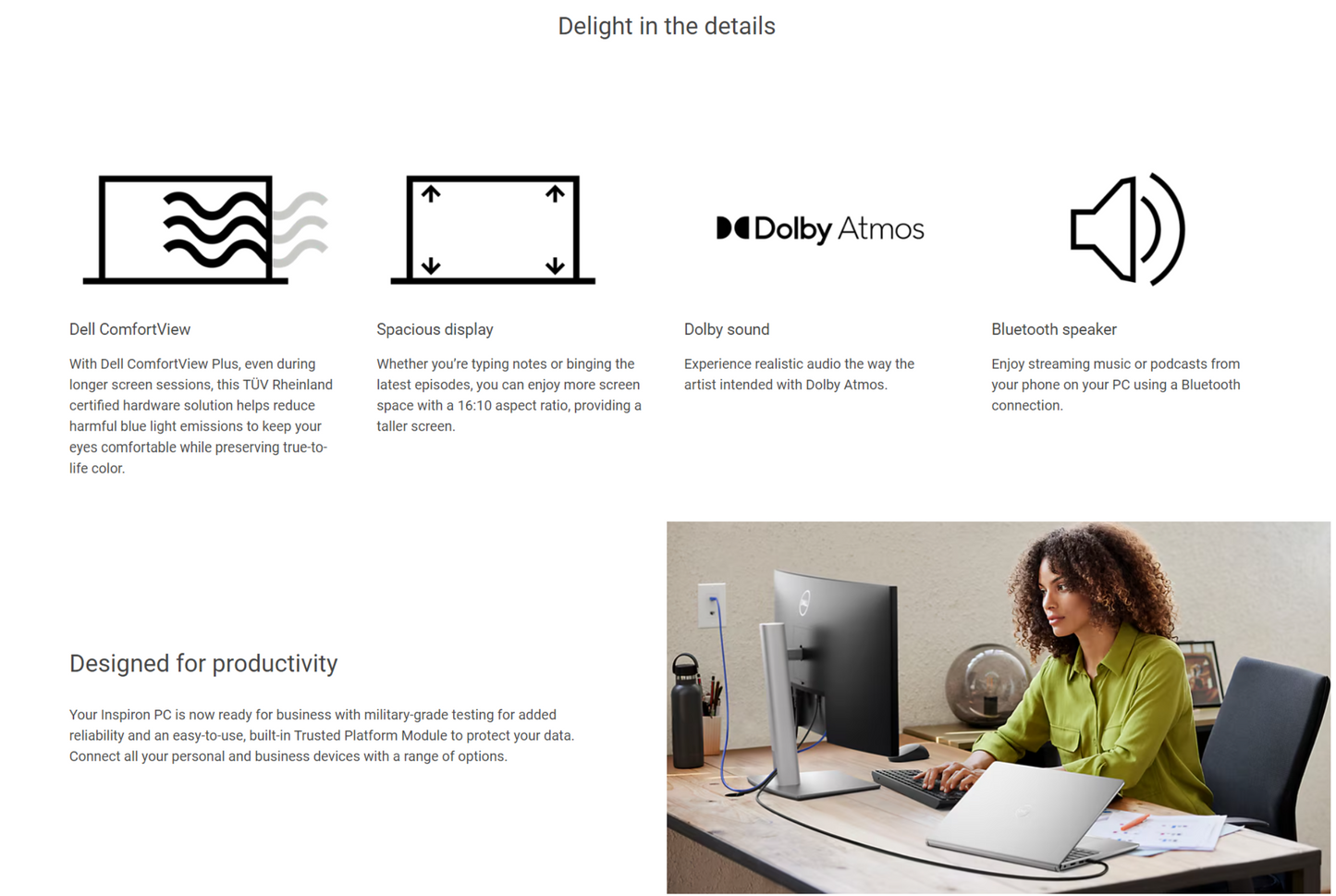 DELL Inspiron 14 7440 (2024) NEW Intel Core 5 10-Cores 2-in-1 Touch Display w/ 360° Touch Display & Fast Charge - Ice Blue