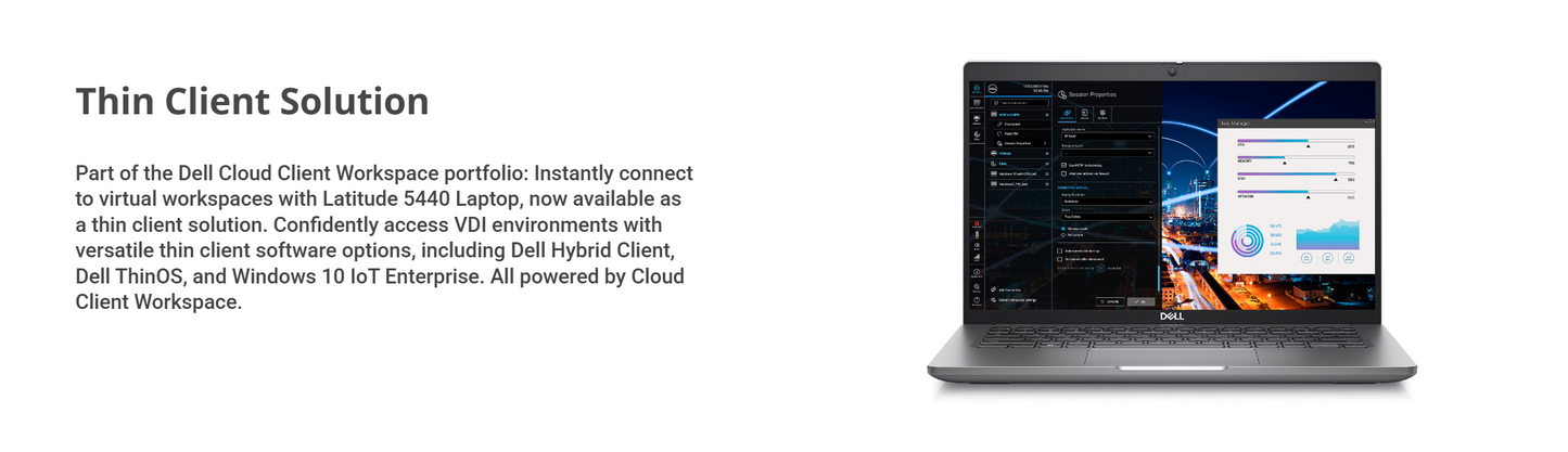 Dell Latitude NEW 5440 14 (2023) Intel Core i5 13Gen 10-Core Business Cass w/ Enhanced Security & Cooling - 3 Years Warranty