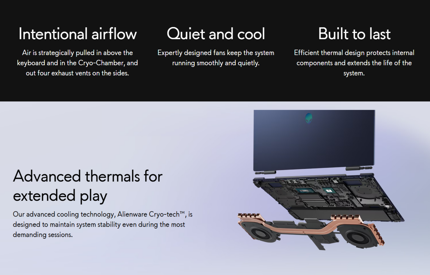 Dell Alienware 16 Aurora (2025) Intel Core 5 210H Series 2 8-Cores w/ Nvidia RTX 3050 6GB DDR6 & 16" 2.5K IPS 120Hz Display , Interstellar Indigo