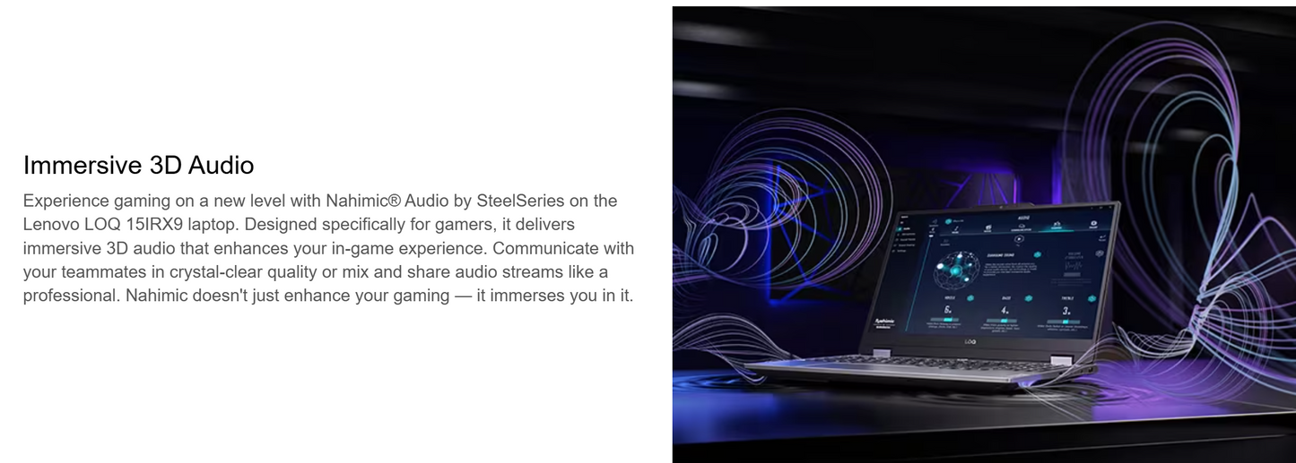 Lenovo LOQ Gaming (2024) NEW 13Gen Intel Core i7 13650HX 14- Cores w/ AI Engine+ LA1 Chip Nvidia & RTX 3050 6GB & IPS 144Hz Display - Luna Grey