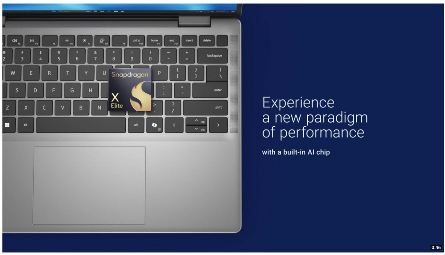 Dell Latitude 7455 (2024) Power your workflow with AI PC NEW Snapdragon X Plus 10-Cores AIPowered w/ Long Battery Life & IPS 2.5K Touch Screen , Gray