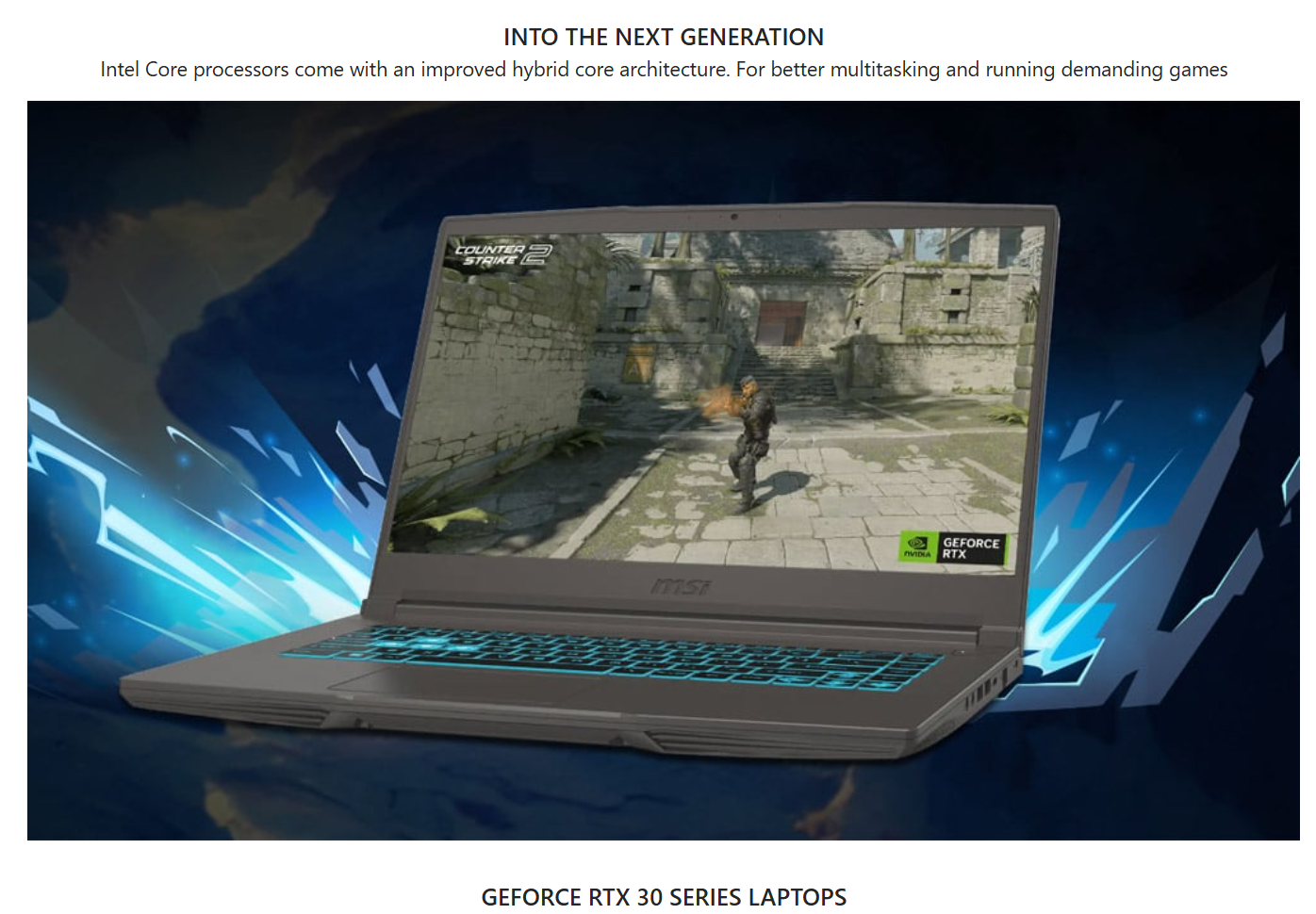 MSI Thin 15 B13VE Gaming (2023) 13Gen Intel Core i7 10-Cores w/ Nvidia RTX 4050 6GB & 144Hz Display - Grey
