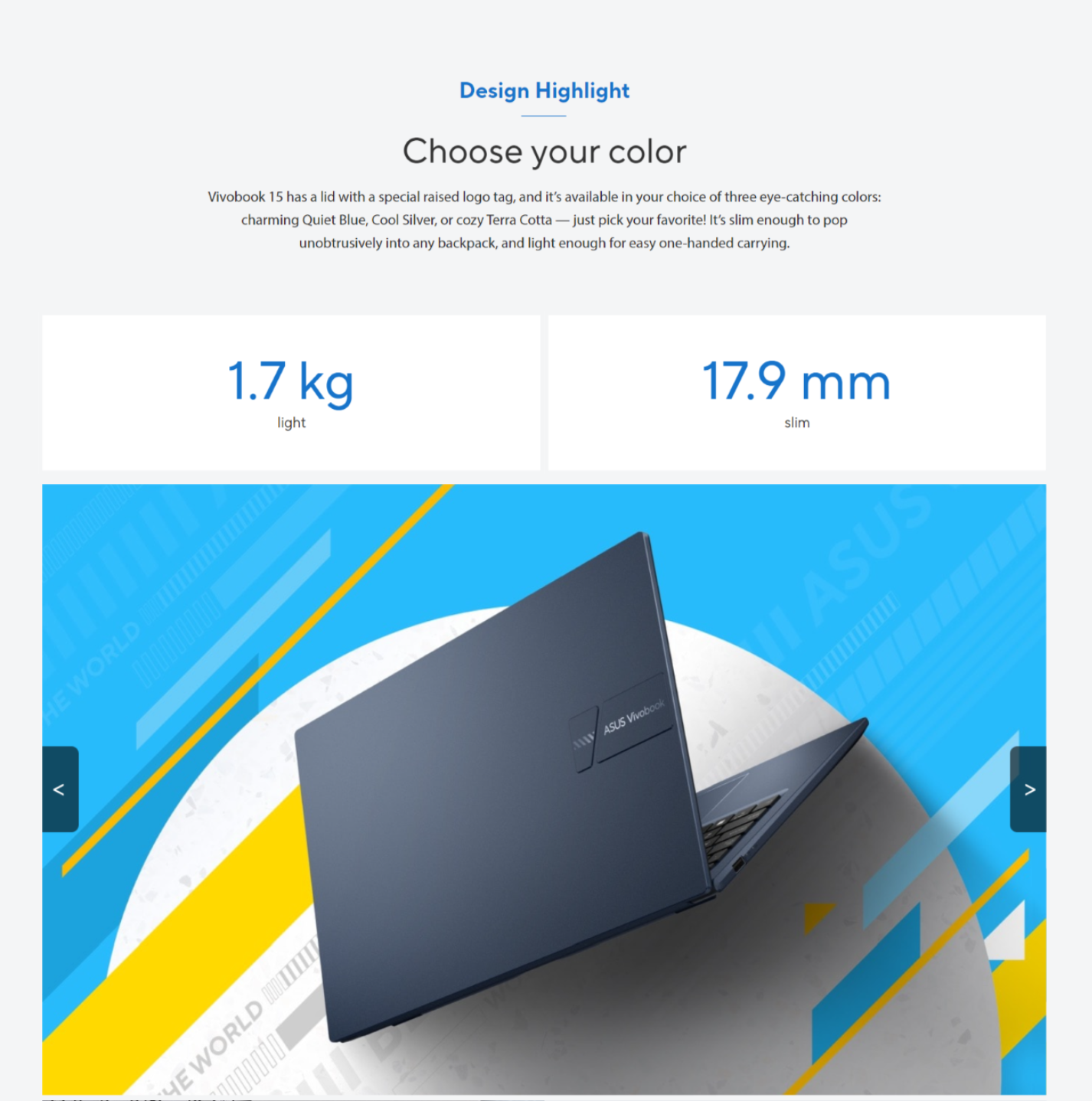 ASUS Vivobook 15 (2025) F1504 Intel Core 5 10-Cores Fast Charge Better Sound Military-Grade Standard & Backlit Keyboard , Cool Silver