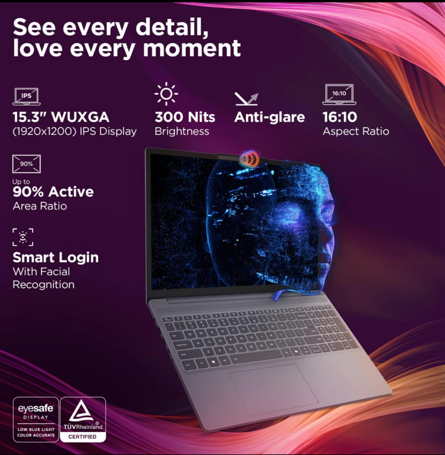 Lenovo NEW IdeaPad Slim 3 (2025) 13th Gen Intel Core i7 13620H 10-Cores High-Performance Processor w/ DDR5 Memory & IPS Full HD Display - Luna Grey