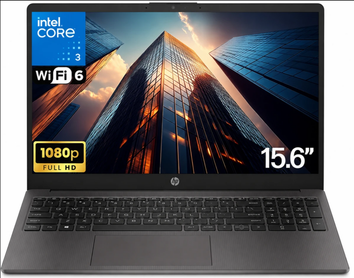 HP Essential 250 G10 (2025) NEW Intel Core 3 100U 6-Core Budget-Friendly Business-Ready - Dark Ash Silver