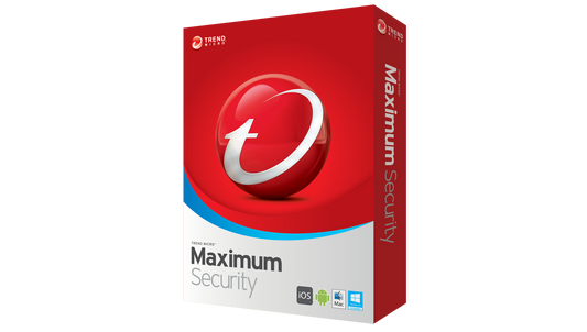 Trend Micro Maximum Security Antivirus  For Windows and MAC