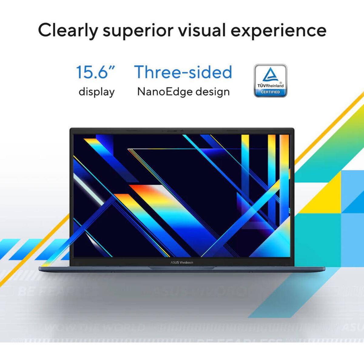 ASUS Vivobook 15 (2025) F1504 Intel Core 5 10-Cores Fast Charge Better Sound Military-Grade Standard & Backlit Keyboard , Cool Silver