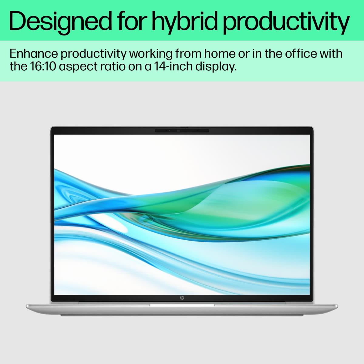 HP ProBook 460 G11 (2024) Intel Core Ultra 7 155U 12-Core For Everyday Business Performance Protected by HP Wolf Security W/ DDR5 Memory & 16" IPS Display - Pike Silver